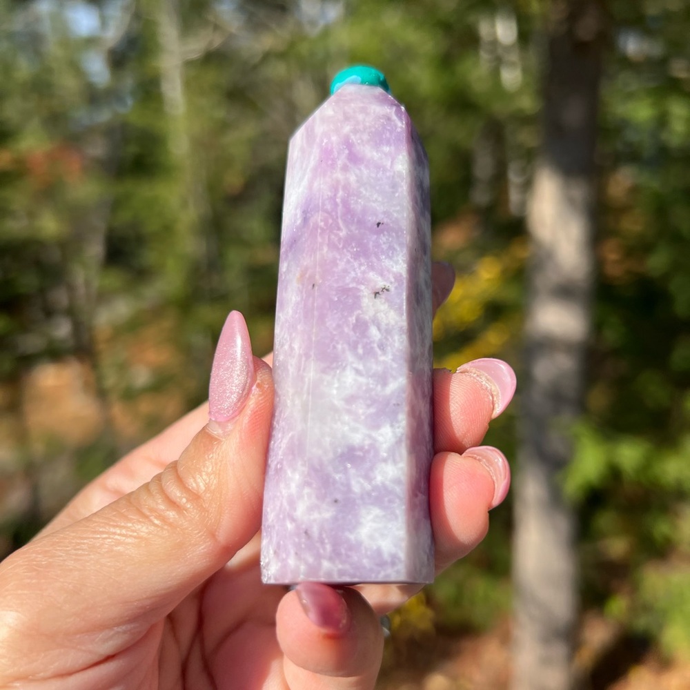 Lepidolite (2) tower | crystal - Picture 5 of 14